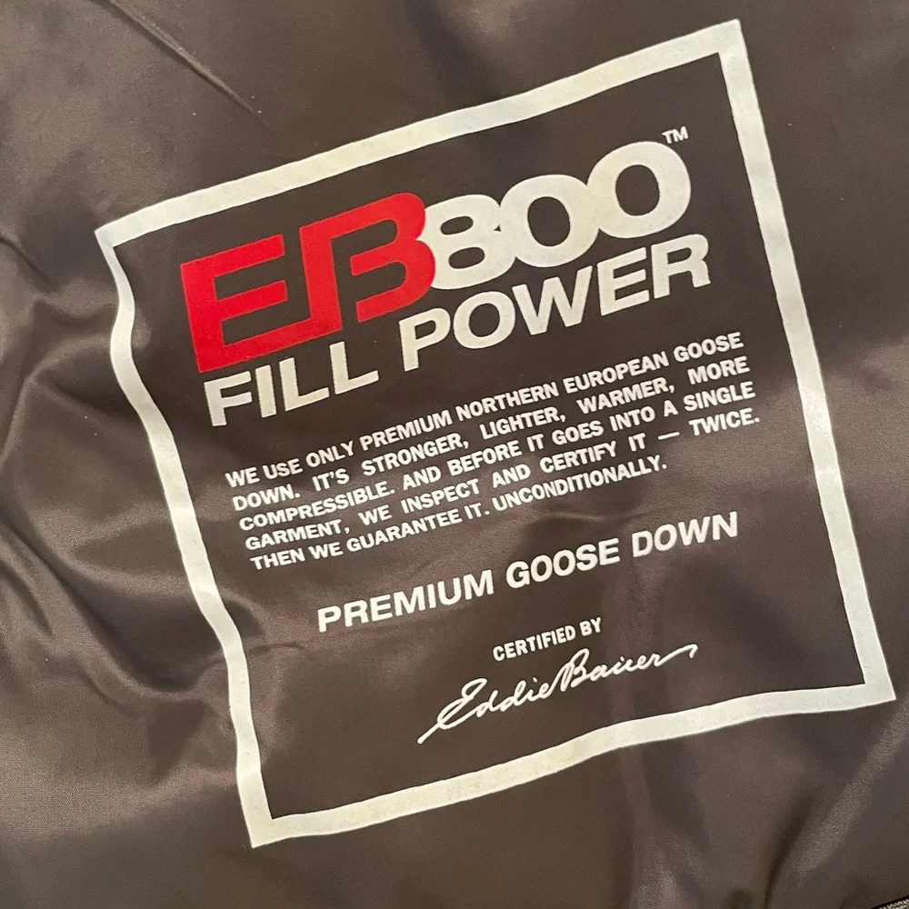 Eddie Bauer First Ascent lightweight packable down jacket size L - Picture 6 of 7